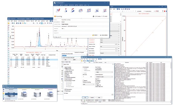 Clarity Chromatographie Software unter Windows